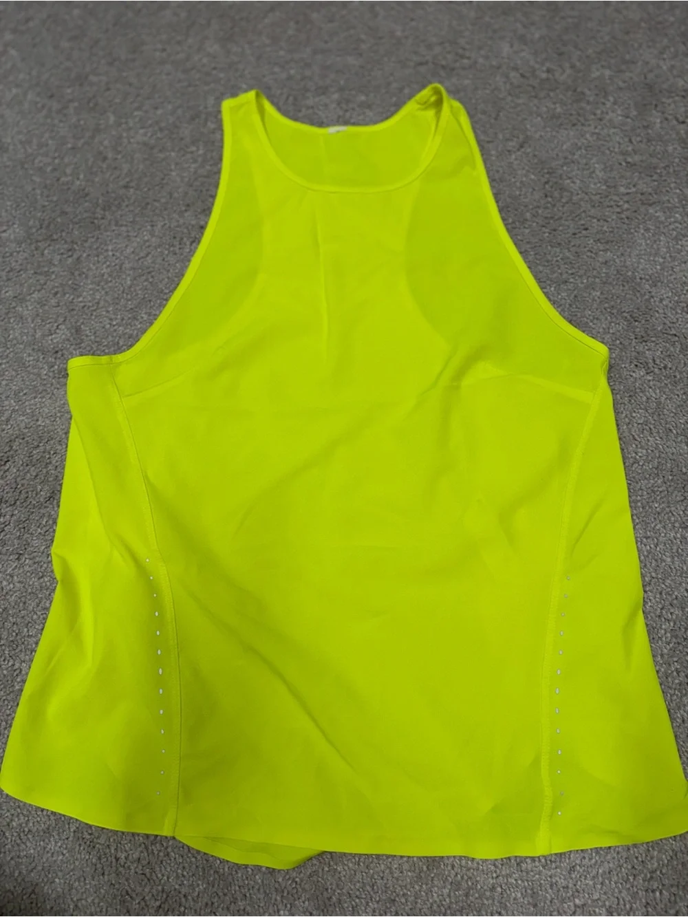 Bundles of 2: Lululemon Blue Sports Bra (34ddd) with Neon Yellow Top (size 4)